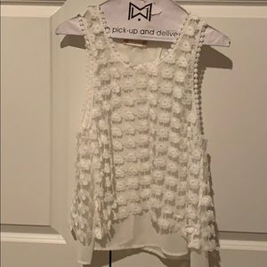 Beautiful white floral top